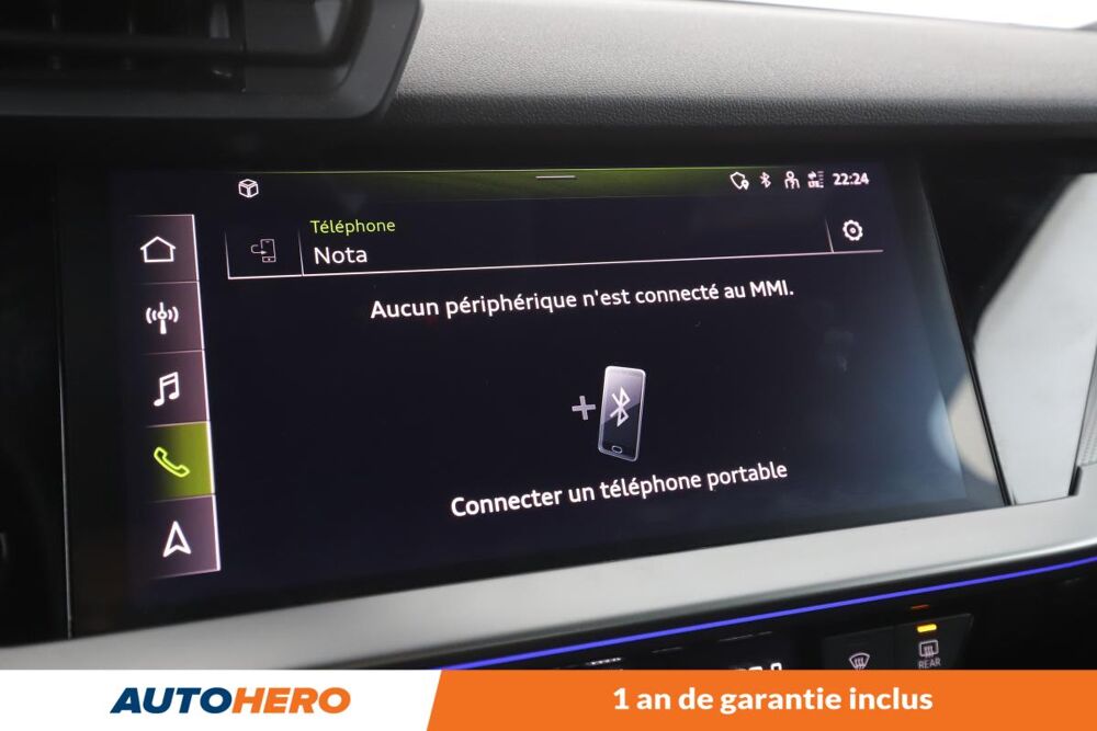 A3 40 e-tron Design Luxe S tronic 204 ch 2021 occasion 92130 Issy-les-Moulineaux