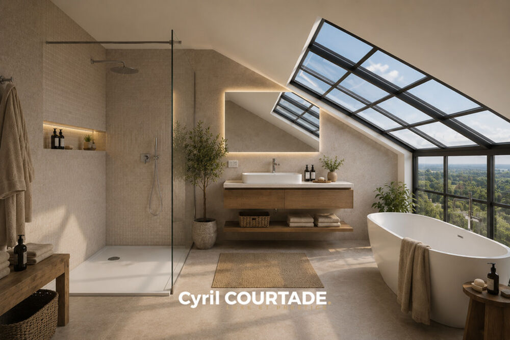 Lattes, Dpt Hérault (34), Appartement 5 pièces de 144,49 m² - Terrasse cabane de 42 m²
