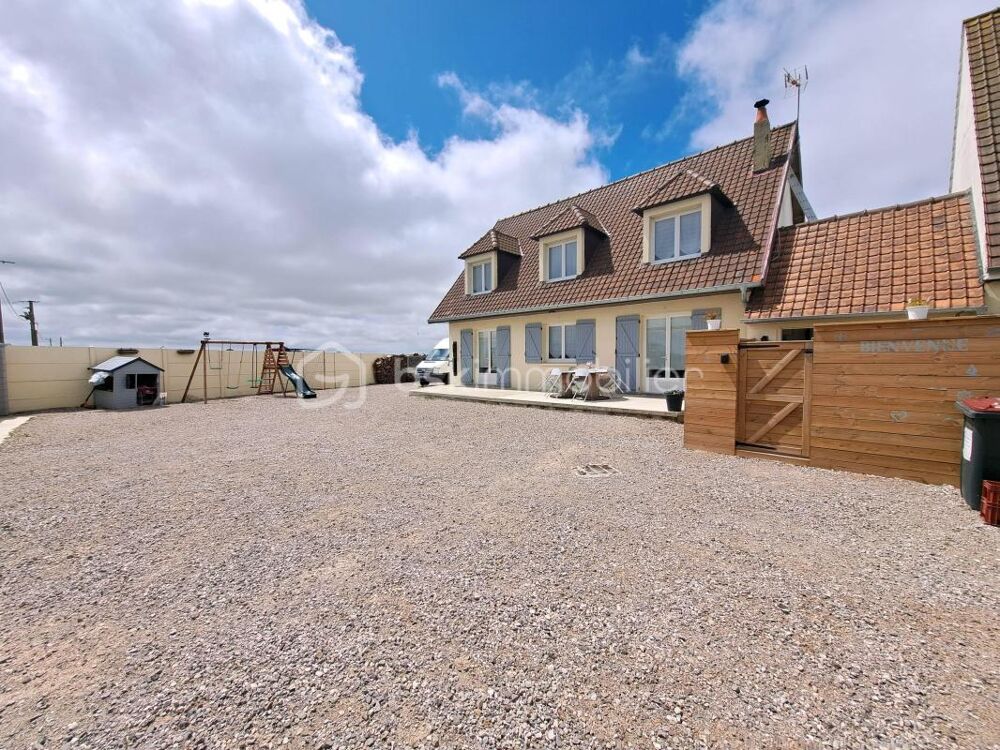 PAVILLON DE 5 CHAMBNRES AVEC TOUT CONFORT DE PLAIN PIED + UNE MAISON ATTENANTE A 5 MINUTES DU CENTRE VILLE DU CROTOY