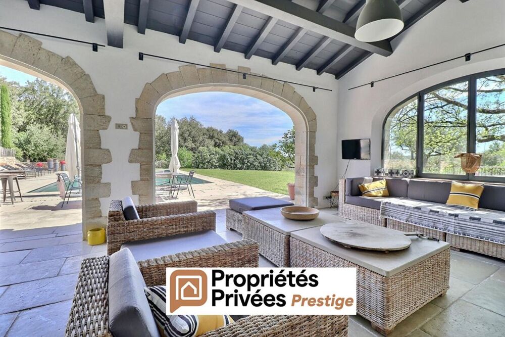 Uzès, propriété sur 3 ha de terrain