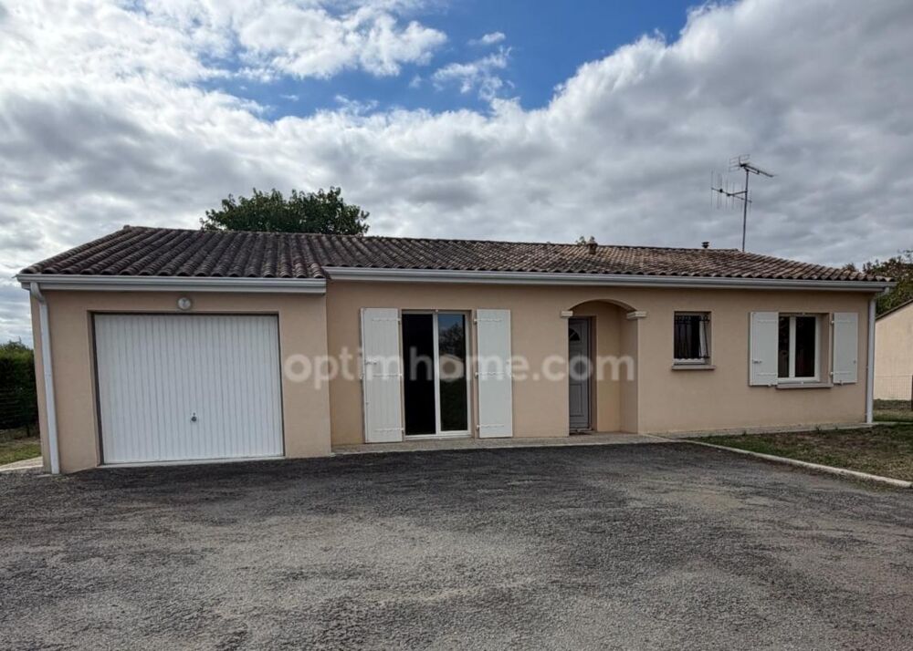 Brie. Maison 90 m² avec garage et jardin