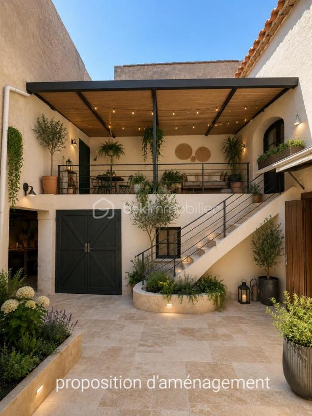 AUTHENTIQUE MAISON DE VILLAGE AVEC TERRASSE, JARDIN ET GARAGE
