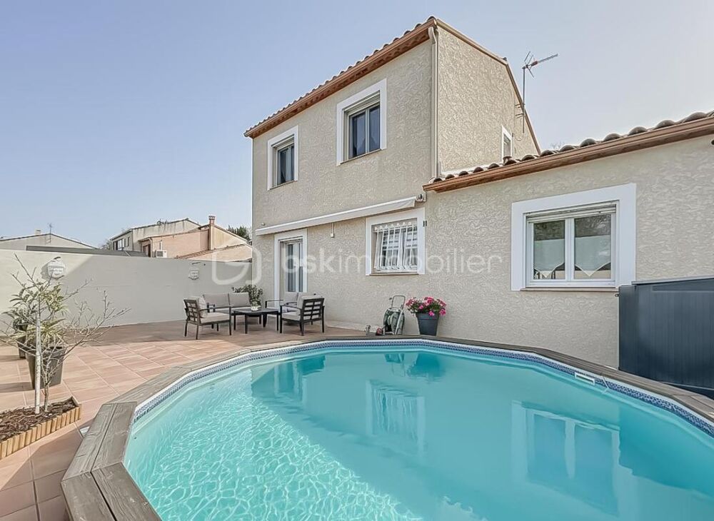 Vente Villa *** VILLA DE 112M2 AVEC PISCINE ET GARAGE À MONTPELLIER - OVALIE / BAGATELLE *** Montpellier