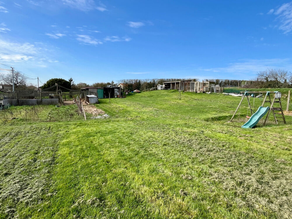 MOUZEUIL SAINT MARTIN (85370) CADRE CAMPAGNE VILLA PLAIN PIED 4 CHAMBRES AVEC ANNEXES SUR 2145 M² CLOS
