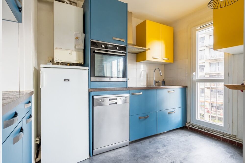 Vente Appartement T2 43m² rafraîchi à neuf + cave et parking Paris 19ème Paris 19