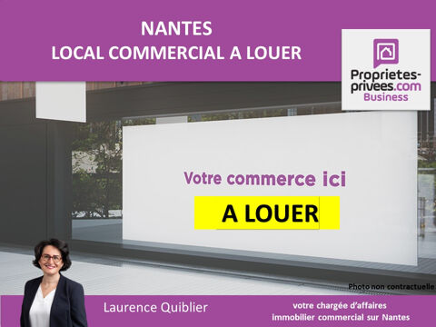   44000 NANTES - LOCAL COMMERCIAL A LOUER 67 M² , QUARTIER BRETAGNE 
