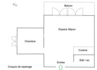  Appartement � vendre 2 pi�ces 50 m�