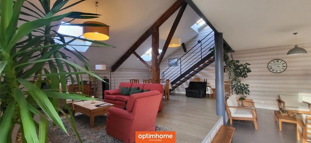 Vente Maison Mazeley ferme rénovée esprit loft Mazeley