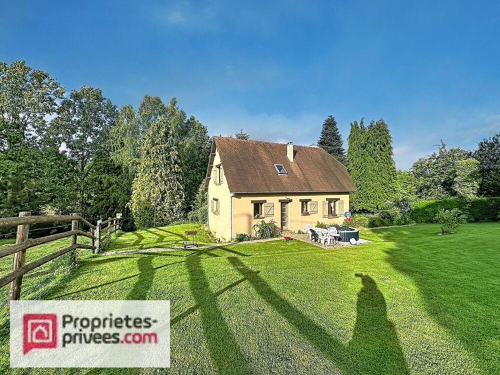 MAISON FAMILIALE RÉNOVÉE AVEC DÉPENDANCE, RUISSEAU ET CADRE BUCOLIQUE À 5 MINUTES DE LISIEUX