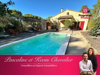 Vente Maison Lançon-de-Provence - Maison de 150 m² sur 6 500 m² de terrain avec piscine au coeur de la colline Lancon provence