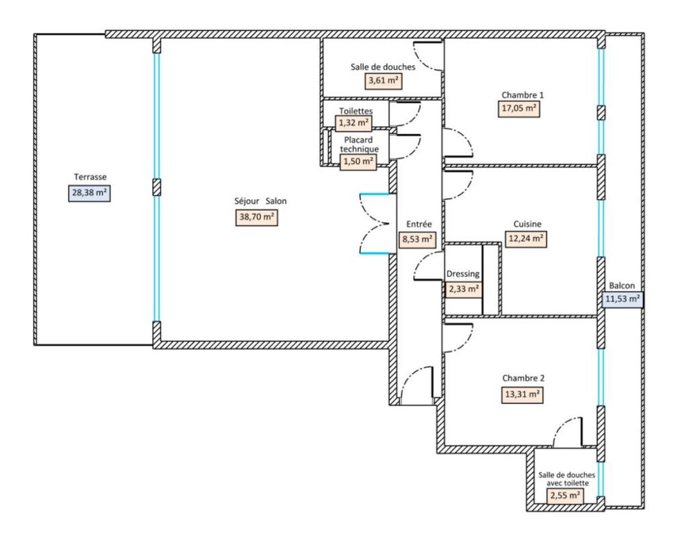à vendre  Appartement La Baule-Escoublac (44500)