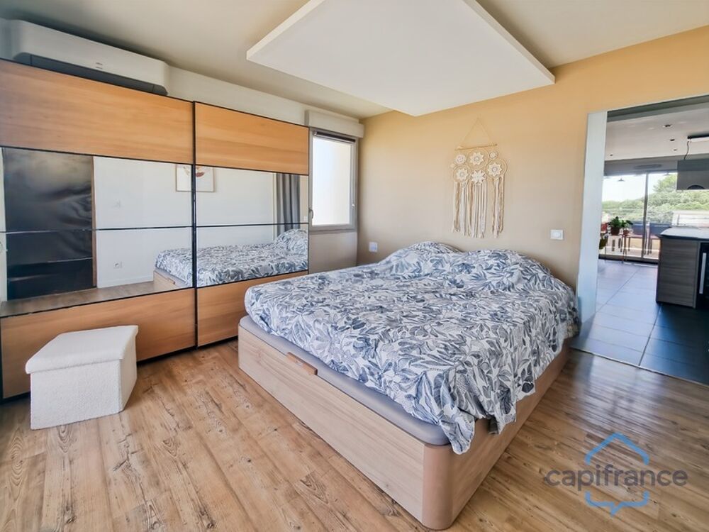 Vente Appartement Appartement récent au dernier étage, 2 pièces de 50m² + 2 Terrasses + Garage – A vendre sur CASTRIES (34) Castries