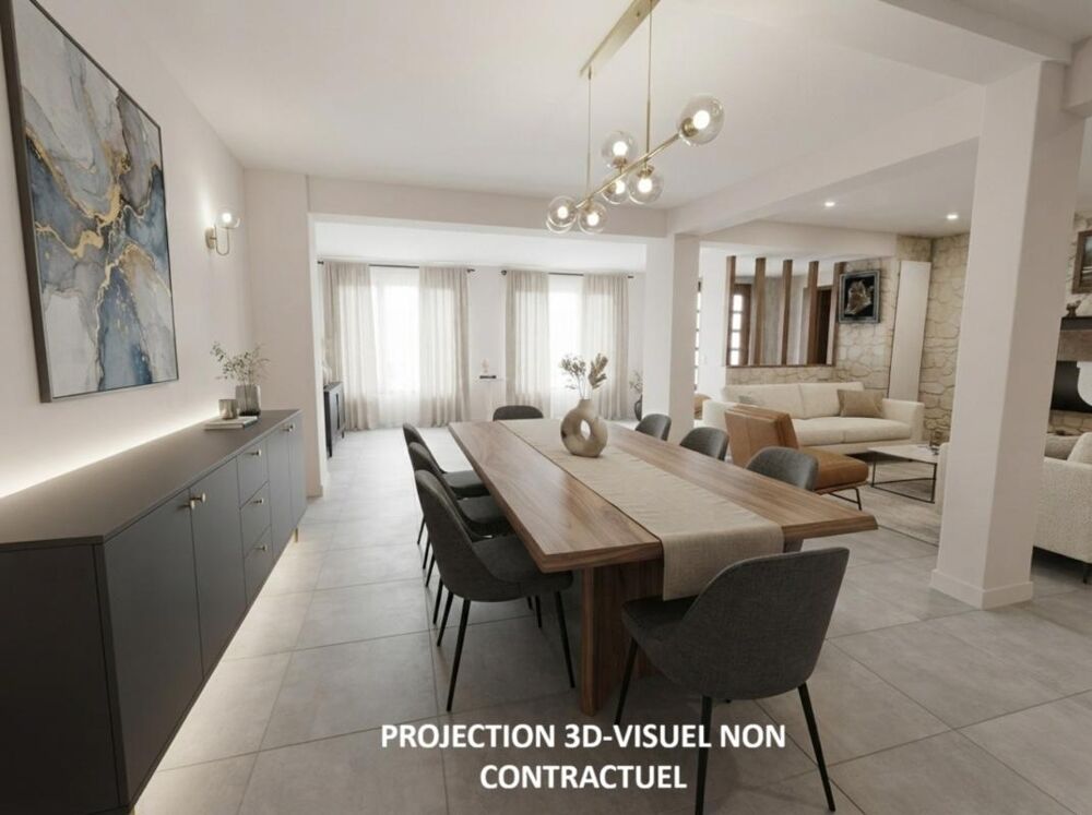 Vente Maison EXCLUSIVITE-02440 MONTESCOURT LIZEROLLES - MAISON 155m2 - VIVABLE DE PLAIN PIED- 3 CHAMBRES - AUCUNE MITOYENNETE- JARDIN - CLASS Montescourt lizerolles