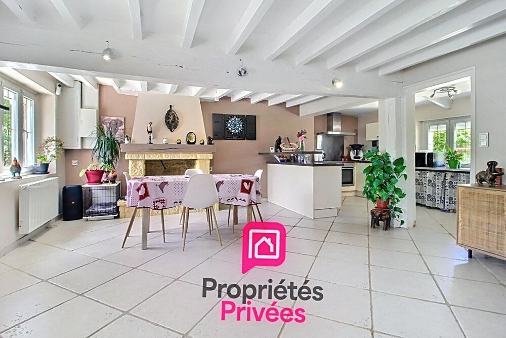 CHEVILLON SUR HUILLARD (45700) - Longère rénovée 130 m² habitables - 4 chambres - Terrain de 2 100 m²
