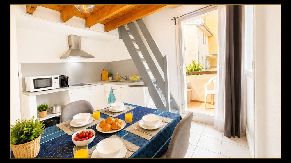 Vente Duplex/Triplex Appartement à vendre 2 pièces LE CAP D'AGDE (34), DUPLEX avec balcon au centre port Le cap d agde