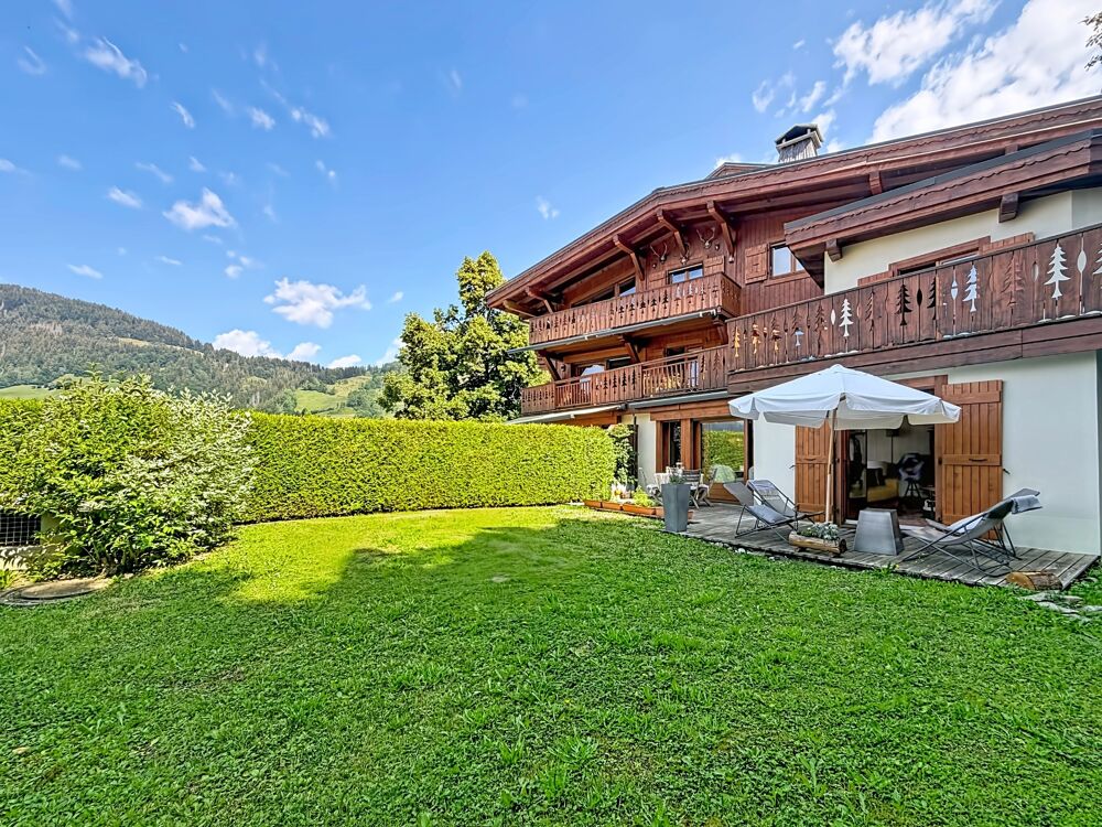 A VENDRE - Appartement T4 en rez de jardin - MEGEVE