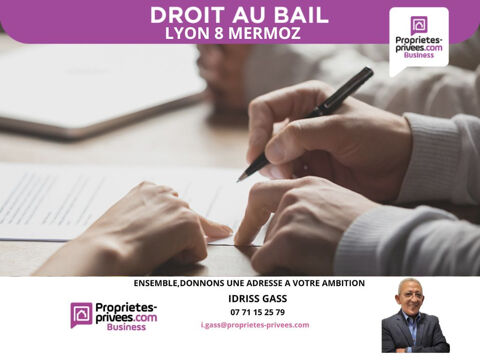 69008 LYON - CESSION DE BAIL, LOCAL COMMERCIAL 45m&sup2; -MERMOZ- 25000 69008 Lyon