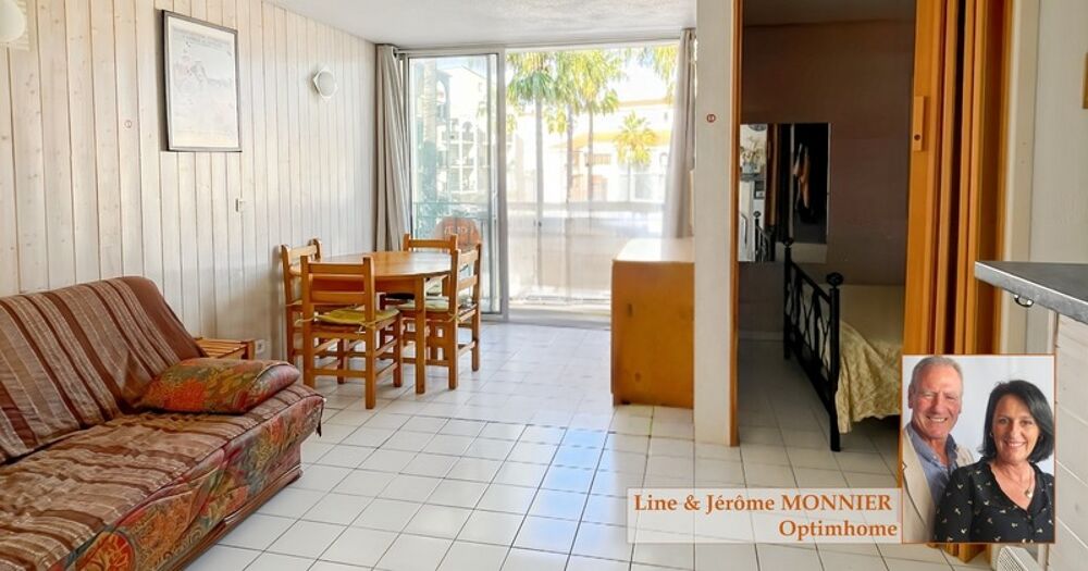 Vente Appartement Appartement T2 cabine avec vue sur le port et la mer Argeles sur mer