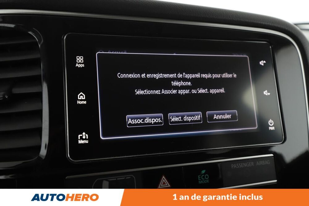 Outlander PHEV Twin Motor Intense 4WD 224 ch 2018 occasion 92130 Issy-les-Moulineaux