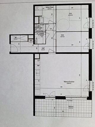  Appartement à vendre 3 pièces 73 m²