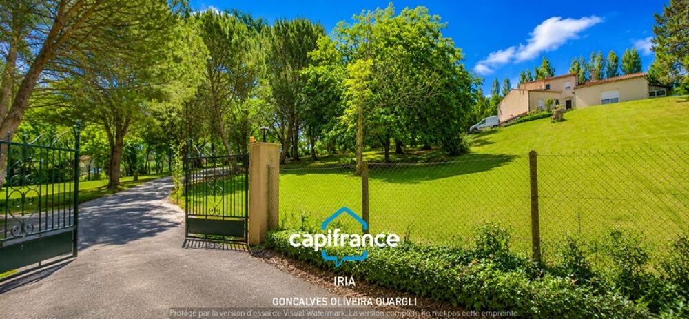 Villa à vendre avec piscine sur une parcelle de 8920m² ALLEZ ET CAZENEUVE (47)