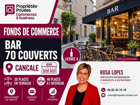 ILLE-ET-VILAINE 35260 CANCALE- BAR SNACK70 PLACES AVEC TERRASSE 210000 35260 Cancale