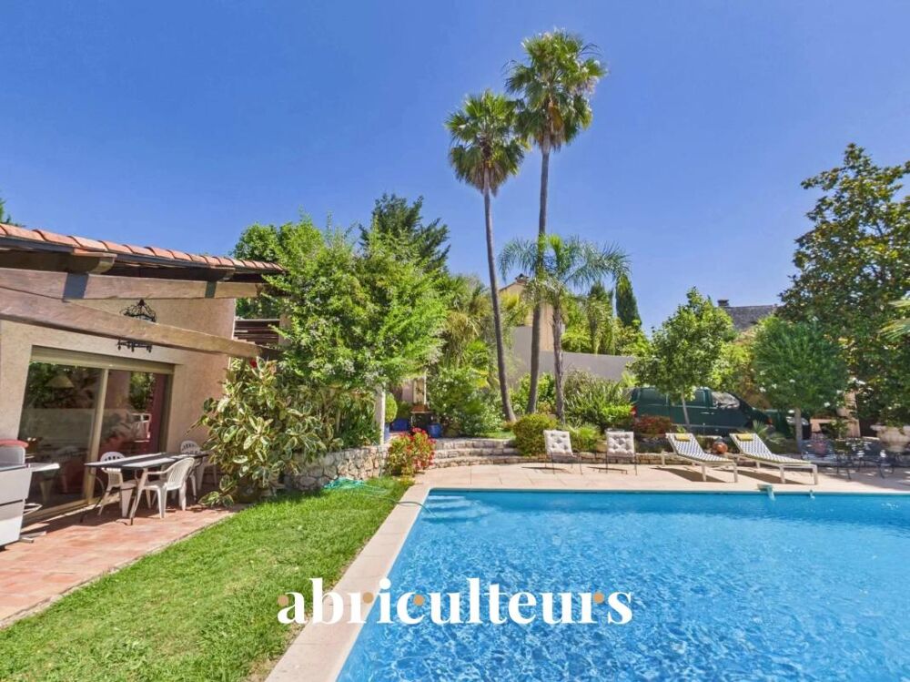 Vente Maison Maison familiale 5 chambres avec piscine et jardin en vente La Colle-sur-Loup (06480) La colle sur loup