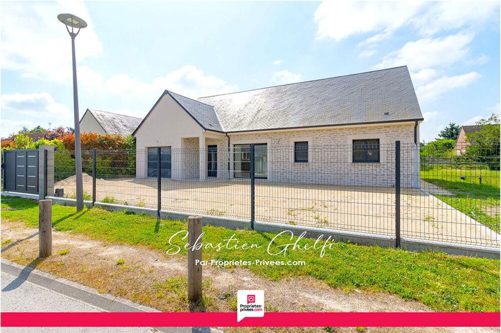 Vente Maison maison de plain-pied avec 3 chambres-cellier-garage-jardin Le controis en sologne