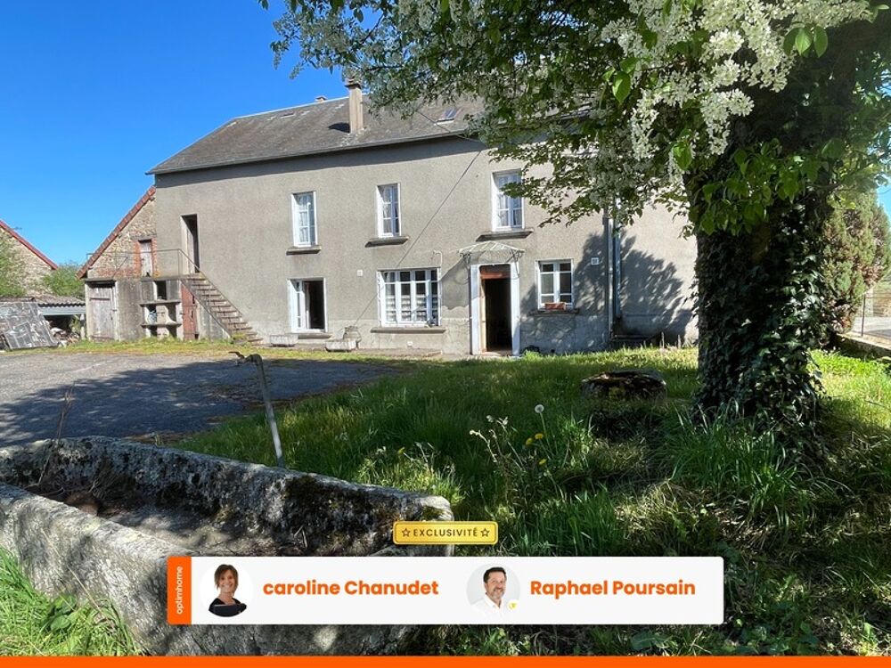 Maison en pierre de 150 m2 avec grange- atelier-jardin
