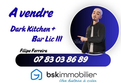 Dark kitchen + bar avec licence III 300000 34000 Montpellier