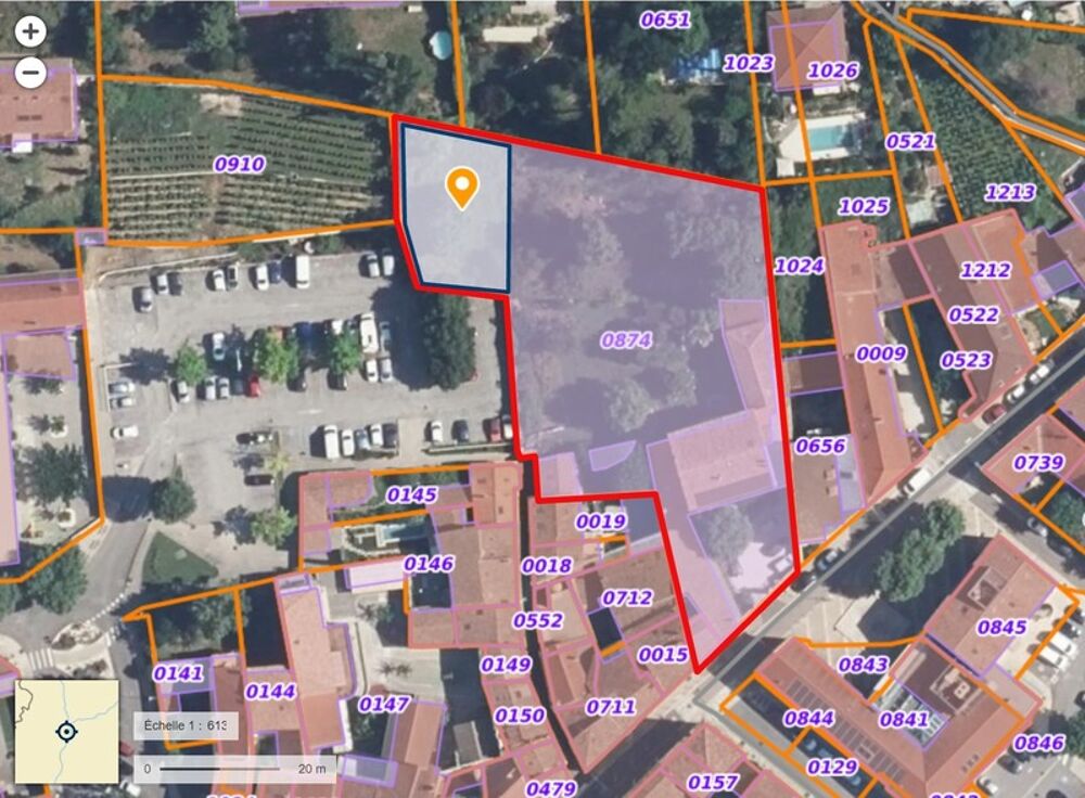 Vente Terrain Lot en copropriété, à usage de jardin, constructible de 490 m² SAINT PERAY (07) Saint peray