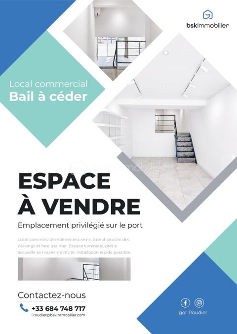 &Agrave; vendre : Droit au bail &agrave; Bandol, Var 95000 83150 Bandol
