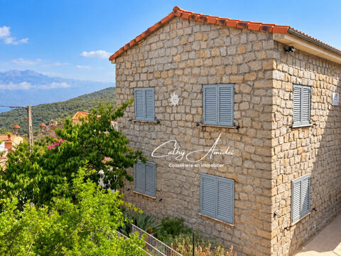  Osani (Corse) : A vendre, maison en pierre, avec deux appartements T3 indépendants, à 3Km de la plage Maison - 6 pièce(s) - 142 m²