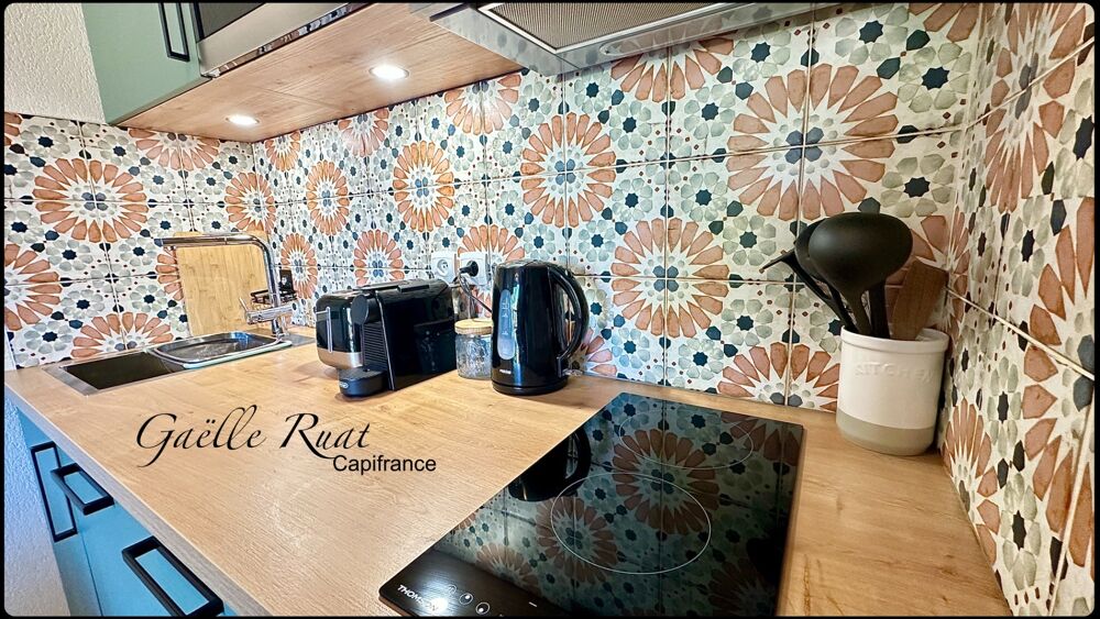 FONT-ROMEU (66120)  GAËLLE RUAT CAPIFRANCE  APPARTEMENT T2 RÉNOVÉ  DERNIER ÉTAGE  BALCON  BOX PRIVATIF  PISCINE  SALLE DE