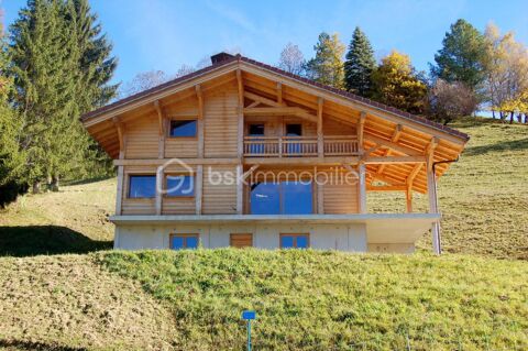   En exclusivit� SUPERBE CHALET EN COURS DE CONSTRUCTION - MANIGOD Chalet - 8 pi�ce(s) - 150 m�