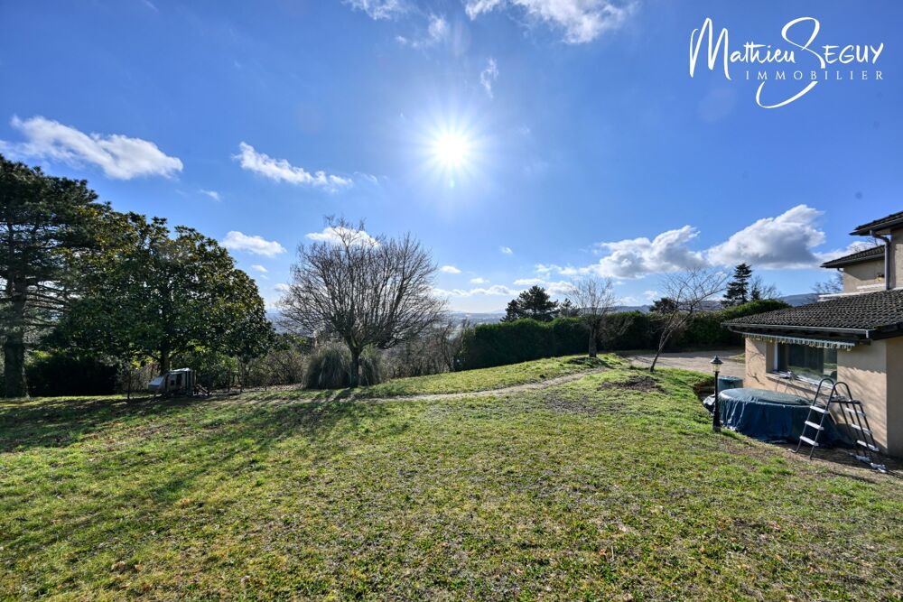Vente Terrain VAUGNERAY - Terrain à bâtir pour une maison P5 à étage + garage Vaugneray