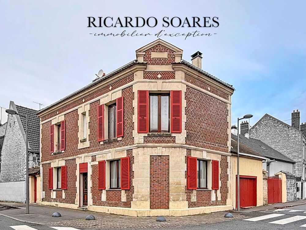 Vente Maison 60160 MONTATAIRE - MAISON DE VILLE 160 m2 / GRAND SÉJOUR / 5 CHAMBRES / GARAGE / STUDIO INDEPENDANT Montataire
