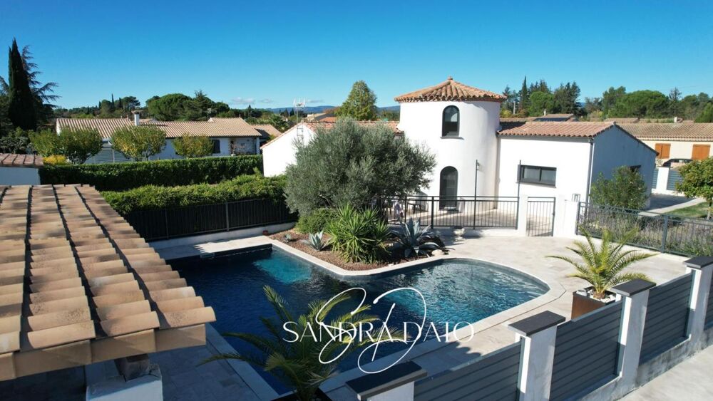 MAISON VILLEMOUSTAUSSOU - PLAIN PIED- 3 CHAMBRES - 1 STUDIO INDEPENDANT - CLIMATISATION - PISCINE - GARAGE