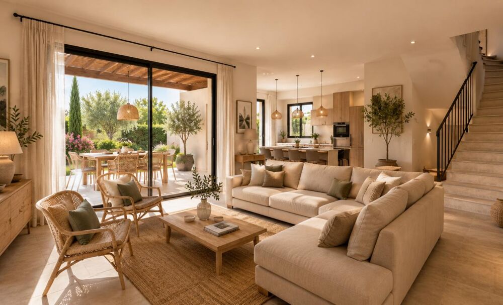 Vente Maison ** RARE SUR LE SECTEUR - SUPERBE MAISON 5 PIÈCES AVEC JARDIN À 6 MIN DE LA PLAGE + GARAGE Antibes