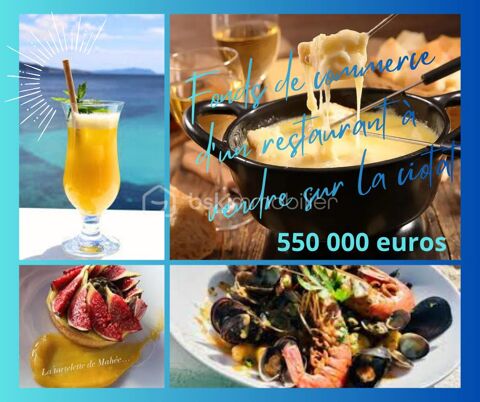 Restaurant avec vue imprenable sur la mer � Fonds de commerce &agrave; vendre ? 550000 13600 La ciotat