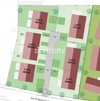  Terrain � vendre 455 m�