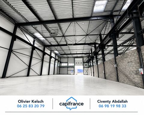   LOCAL INDUSTRIEL NEUF 1 058 M² À VENDRE – PONT ROULANT 12,5 T – HSP 12 M – SAVOIE- SAINTE HELENE SUR ISERE (73) 