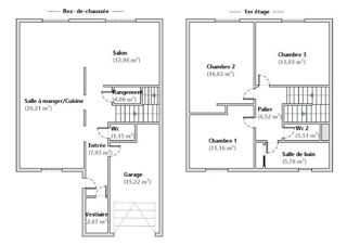  Maison � vendre 5 pi�ces 105 m�