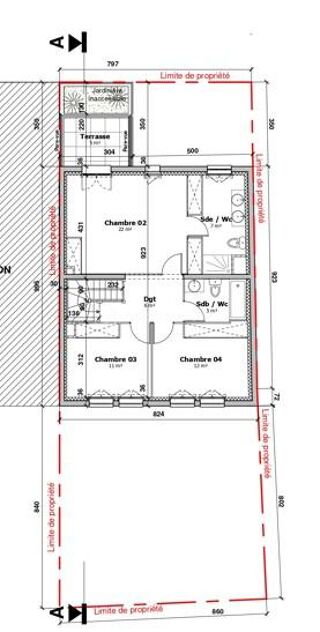  Terrain à vendre 179 m²