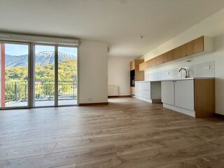Vente Appartement Dpt Haute Savoie (74), à vendre FAVERGES appartement T3 100% RENOVE ( 73,21 m2) Expo Sud Est au 2ème étage avec terrasse Faverges