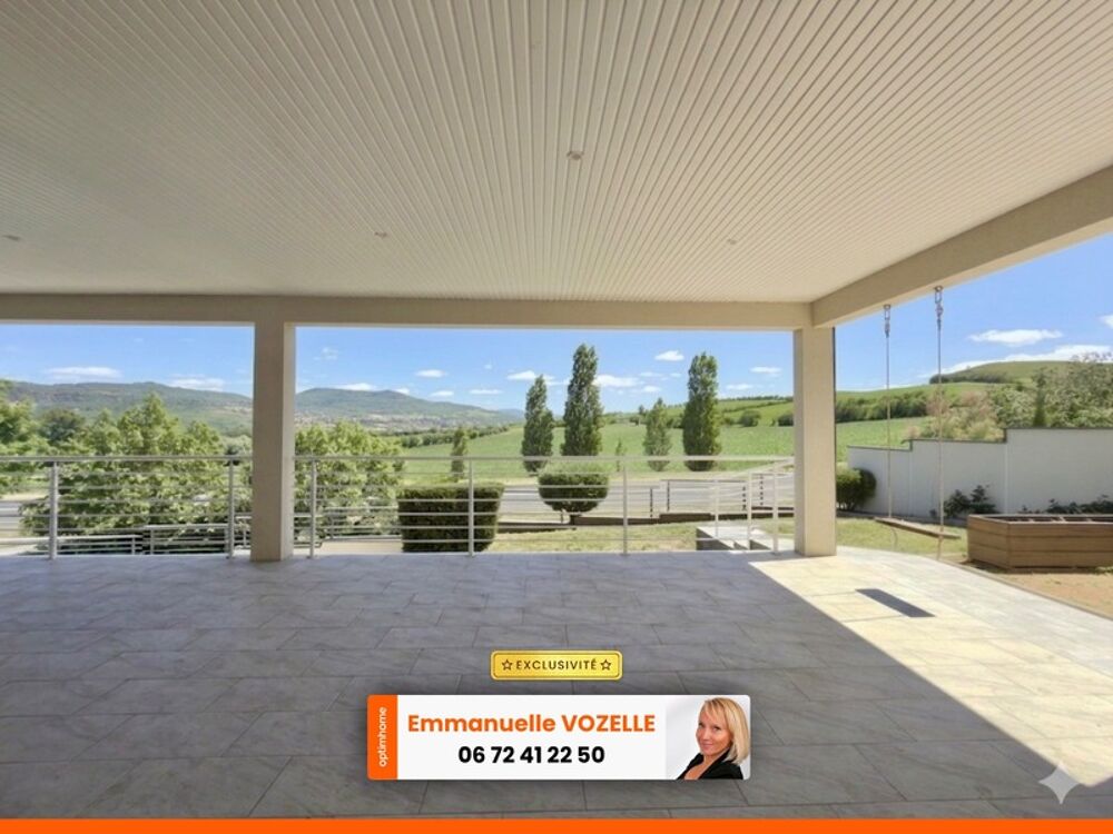 Maison contemporaine de 128 m² au Cendre, Volumes exceptionnels, 4 chambres, grande terrasse couverte
