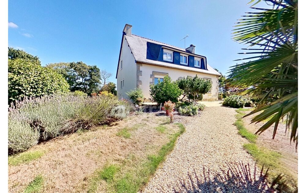 Vente Maison Dpt Côtes-d'Armor (22), à vendre PLOUISY 22200 - limite GRÂCES - Maison 6 pièces 135 m² - vie de plain-pied - jardin paysagé - t Plouisy