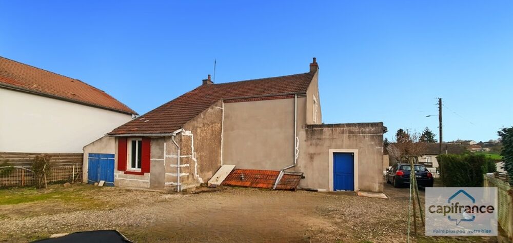 Vente Maison Maison lumineuse 109 m² – Fort potentiel – Possibilité 2 logements – Saint-Vallier 71230 Saint vallier