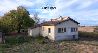 Vente Maison Toulouse 30 min, Bessières 5 min, Maison T3 de 58 m², garage de 21 m², terrain 2000 m² env Bessieres