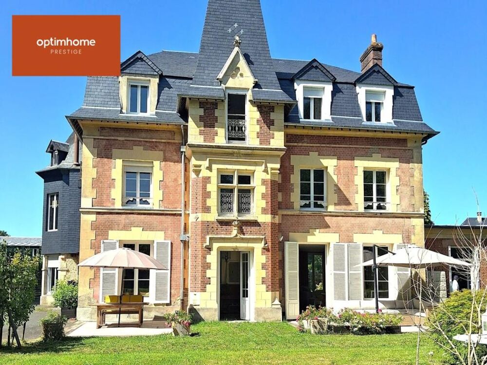Demeure de prestige du XIXe siècle : 344 m² de charme et de nature à 10 min de Lisieux